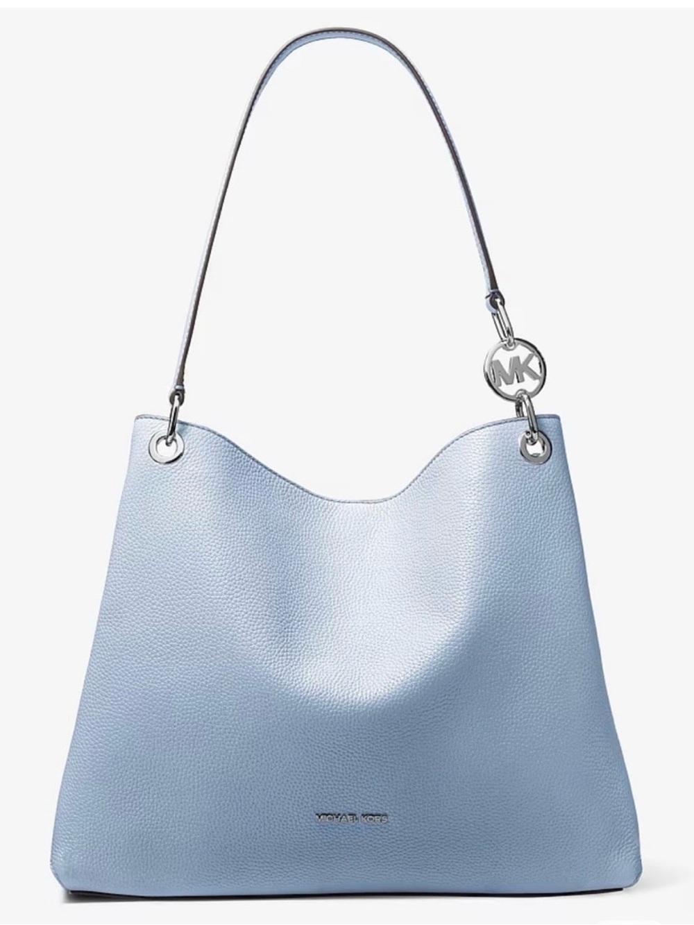 Michael Kors  Christina Sky Blue Suede bag